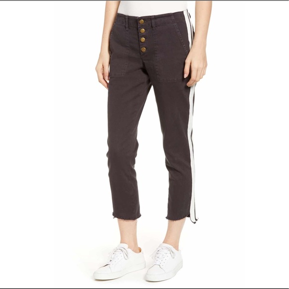 PAM & GELA stripe Step Hem pants 👖 - Picture 2 of 7